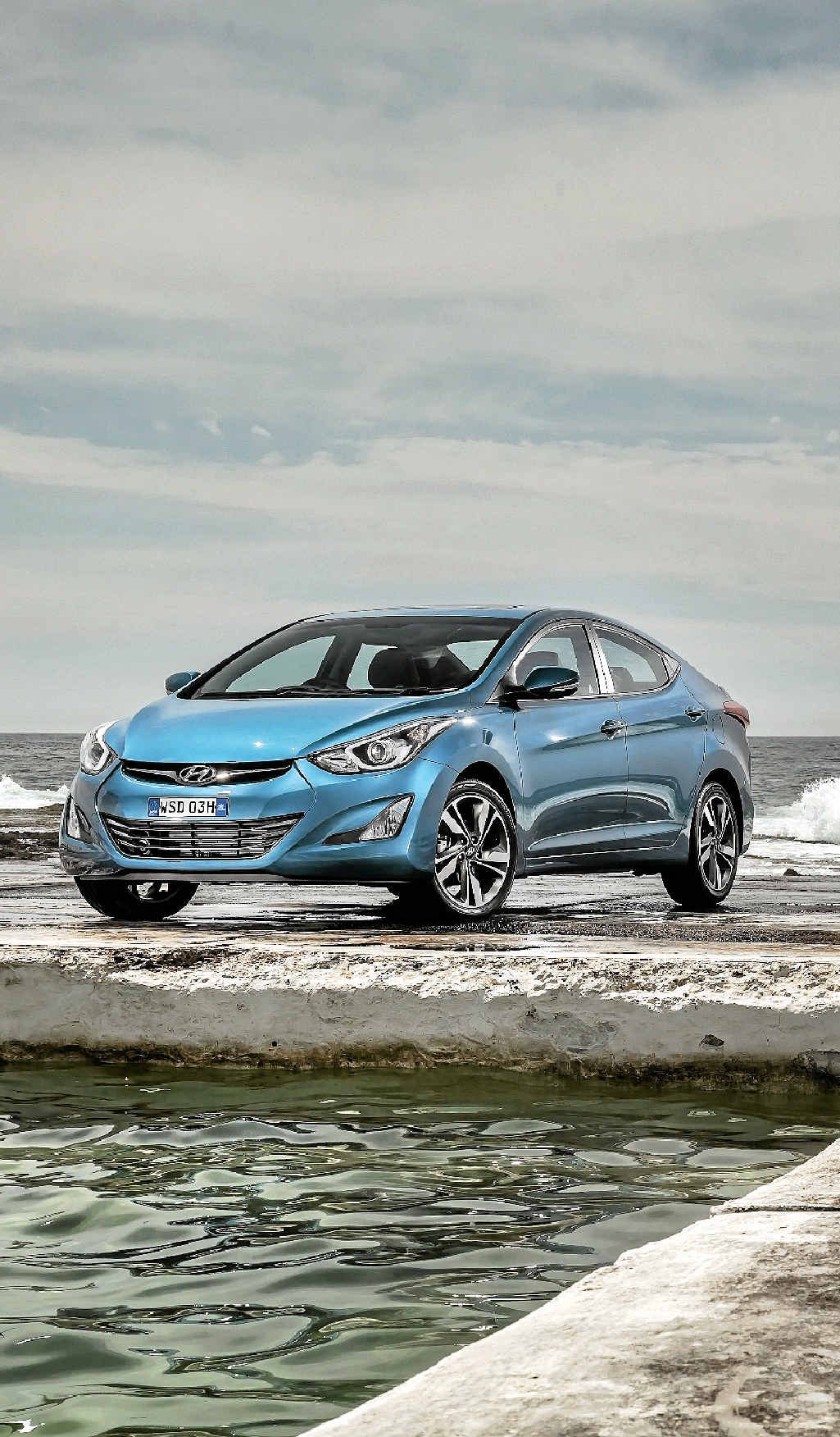 The Hyundai Elantra Premium. The Hyundai Elantra Premium.